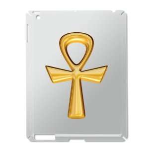 iPad 2 Case Silver of Egyptian Gold Ankh