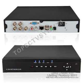  Standalone H.264 Realtime CCTV Surveillance Security DVR Record System