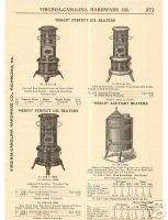 1912 NESCO OIL HEATER antique advertisement  