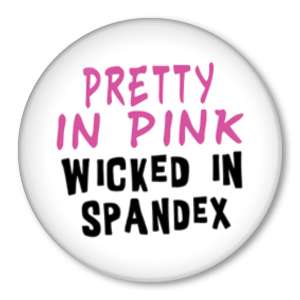 PRETTY IN PINK WICKED IN SPANDEX pin rowing crew shorts  