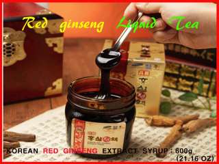   RED GINSENG EXTRACT SYRUP(600g*1Bottle / 21.16 OZ ) / Liquid Tea