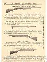 1912 REMINGTON U.M.C WINCHESTER SHOT GUN advertisement  