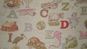 1940S   1950S LIMITED EDITION. VINTAGE NOVELTY FABRIC REPRODUCTION 