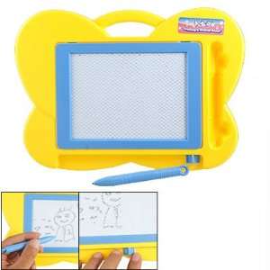   Blue Butterfly Style Drawing Writing Board w Pen: Office Products