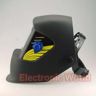 Electronic World Solar Auto Darkening Welding Helmet LJ4001Black