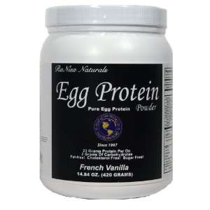  RaNisa Naturals Egg Protein Powder, French Vanilla, 14.84 