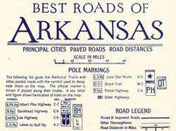 Arkansas Railroad Maps, Time Table Schedules, Road Maps 1860 1934 on 
