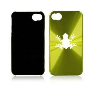 Apple iPhone 4 4S 4G Green A193 Aluminum Hard Back Case Frog 