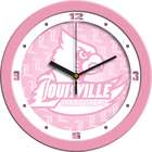 Suntime Louisville Cardinals Pink Wall Clock