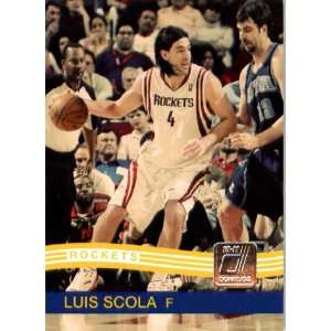 2010 / 2011 Donruss # 88 Luis Scola Houston Rockets NBA Trading Card 