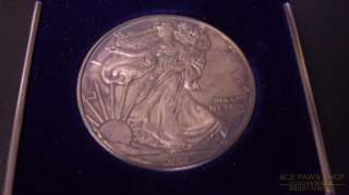 Four 2008 USA American Silver Eagle 1 oz Bullion Coins ~ .999 Fine Ag 