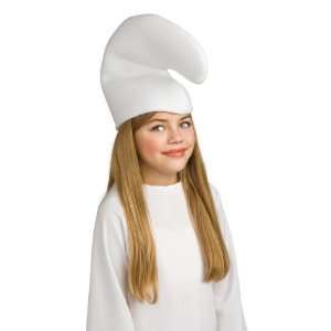  Childs Smufr Costume White Hat: Toys & Games