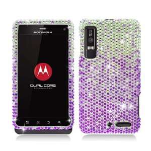   Plastic Protector Snap On Cover Case For Motorola Droid 3 Solana XT862