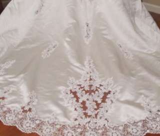   Princess Ivory Wedding Gown Sample Dress Sz 14 Style B288 $469  