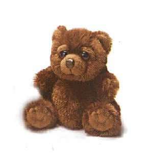  Wide Eyed Brown Bear 6 by Fancy Zoo: Toys & Games