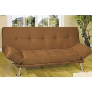  Winston Microfiber Sofa Bed in Light Brown: Home & Kitchen