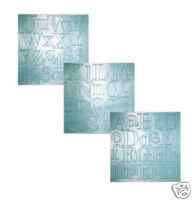 HEIDI SWAPP 12X12 Foam Alphabet Sheets CAREFREE NEW  