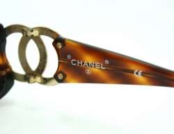 CHANEL Sunglasses Classic Brown x Gold CC Mod. 02461 91235 in Case 