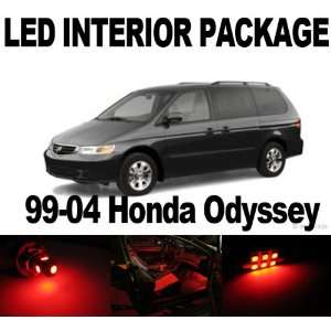   1999 2004 RED 8 x SMD LED Interior Bulb Package Combo Deal Automotive