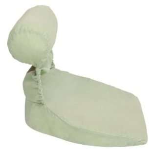 Leachco Belly Up Adjustable Pregnancy Wedge and Roll Pillow   Sage at 