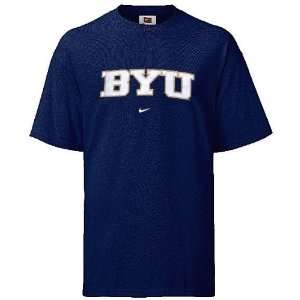  BYU Cougars Classic Blue Tee by Nike: Sports & Outdoors
