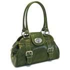 Green Leather Handbag  