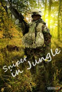 Very Hot US Army   Sniper In Jungle  
