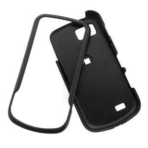  Black Rubberized Phone Guard Cover for T Mobile Samsung Behold II 2 