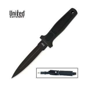 United Quick Draw Black Boot Knife 