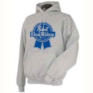 Pabst Blue Ribbon PBR Beer Hooded Sweatshirt Hoodie  