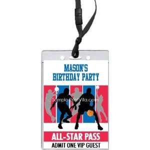  Los Angeles Clippers Colored All Star Pass Invitation 
