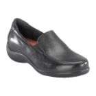 Rockport Works Womens Shoes Step In Slip Resistant Leather Black Wide 