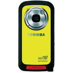 Toshiba Camileo BW10 HD Waterproof Camcorder (Yellow)  