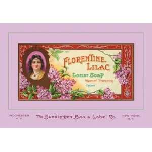   Buyenlarge Florentine Lilac Toilet Soap 20x30 poster: Home & Kitchen