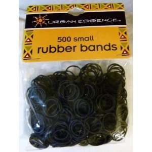  (24 packs) 500/pack Small Black Rubber Bands for Styling 
