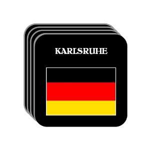 Germany   KARLSRUHE Set of 4 Mini Mousepad Coasters