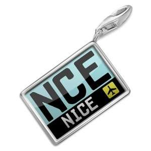 FotoCharms Airport code NCE / Nice country France   Charm with 