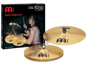 Meinl HCS New Player 1416 Cymbal Setup  