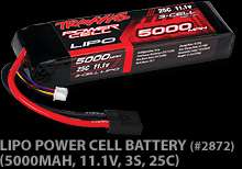  construction traxxas power cell lipo packs use a unique construction 