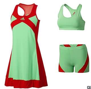 NEW Adidas Sport Womens adizero TENNIS Dress Set with BRA and 