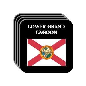  US State Flag   LOWER GRAND LAGOON, Florida (FL) Set of 4 