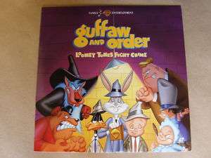 Guffaw and Order Laserdisc LD Looney Tunes  