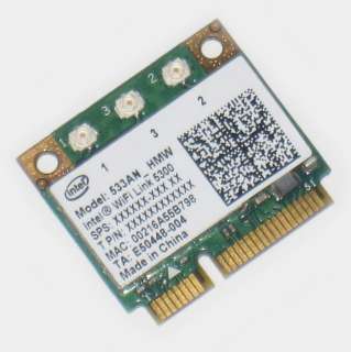 Dell Toshiba Sony Intel WIFI Link 5300 Wireless N Card 533AN_HMW Half 