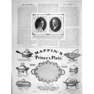   1906 KRUPP HALBACH WEDDING MAPPIN SILVER DEWARS WHISKY
