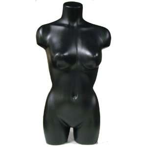  New Female Torso Mannequin Form Black 