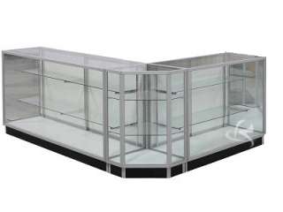 Glass Extra Vision Display Case Store Fixture KDCU S  