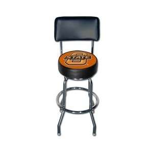  Oklahoma State Cowboys Bar Stool with Back Rest Sports 
