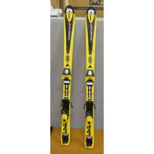  Atomic 414 Mega X Snow Skis 120cm Rossignol Bindings 