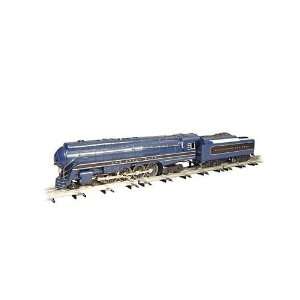   Scale Steamer Locomotive   Baltimore And Ohio   Royal Blue   O Scale
