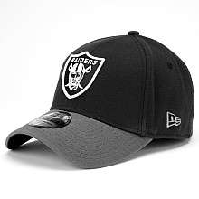   New Era Oakland Raiders Classic 39THIRTY® Black Structured Flex Hat
